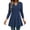 Navy, variant on Long Tunic Tops for Women for Leggings Long Sleeve Henley Shirts High Low Fall Sweaters Pink,M