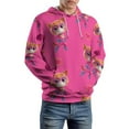 thumbnail image 6 of Super Kitties Casual Pullover Hoodie Unisex Hooded Sweatshirt Novelty 3D Graphic Long Sleeve Sweater with Pocket 3XL, 6 of 8
