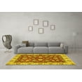 thumbnail image 3 of Ahgly Company Indoor Rectangle Oriental Yellow Traditional Area Rugs, 3' x 5', 3 of 4