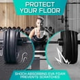 thumbnail image 5 of Yes4All 36 pcs Puzzle Exercise Mat for Home Gym, EVA Interlocking Foam Floor Tiles with Border for Workout Equipment Cover 144 SQFT, 5 of 6