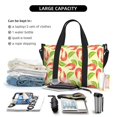 thumbnail image 4 of Travel Duffle Bag Lime Shrimp Travel Tote Bags Carry on Luggage Waterproof Weekender Bags with Top Handle Adjustable Shoulde Strap for Travel Gym, 4 of 5