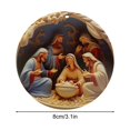 thumbnail image 3 of AuroraX Christmas Decoration Acrylic Hanging Contemporary Christmas Nativity Sets 2025 Decorative Neutral Jesus for Tree Decoration,Home Decor, 3 of 6