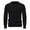 Black, variant on Nmnitkp Sweaters for Men Comfortable and Warm Men's Military Pullover Sweater Soft and Durable Mens Sweater Crewneck Vintage Cable Knit Sweater & High Quality Fabric Sweaters