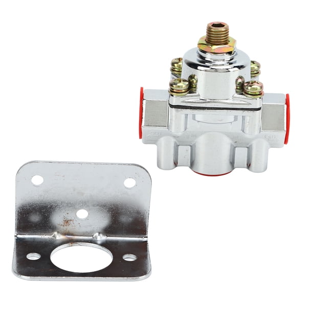 12-804, Regulador de Presión de Combustible Conjunto de Aleación de Zinc a PrueBa de ÓXido 1-4 PSI Cancuro parte de Rendimiento Estable para Holley