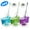 Blue, variant on 3ox 360 Degree Rotating Head Easy Spin Floor Mop Bucket + 2x Head Microfiber Spinning Heads Purple