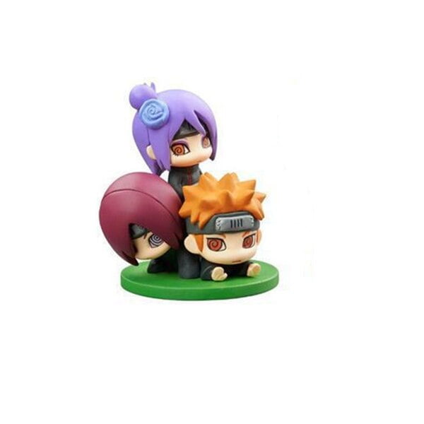 Figuras de Anime de Naruto, juguetes Kawaii Shippuden, Hinata, Sasuke, Itachi, Kakashi, Gaara, Jiraiya, Sakura, regalo para niños, Nueva Versión Q Fivean Figuras de anime