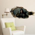 thumbnail image 2 of Maojin Decoración de Halloween Decoraciones de Halloween Nuevas pegatinas de pared de Halloween Zom-bie Pared rota 3d Pegatinas de pared de Halloween(Buy 2 Get 1 Free), 2 of 7