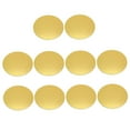 thumbnail image 3 of OULII 10 Pcs Tapis à Gâteau Dorés Ronds Anti-Humidité pour Fêtes, 3 of 5