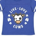 thumbnail image 4 of Inktastic Live Love Cows Boys or Girls Toddler T-Shirt, 4 of 5