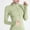 Green, variant on WFJCJPAF 2024 New Product Clearance! Sexy Blouses for Women Date Night,Womens High Elastic Sports Jacket Standing Collar Slim Yoga Top Womens Long Sleeved Standing Collar Top Shirt - Green S