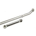 thumbnail image 4 of RCLIONS Metal Steering Link Arm Tie Rod for Axial SCX10 Upgrade Silver Aluminum RC Car, 4 of 11