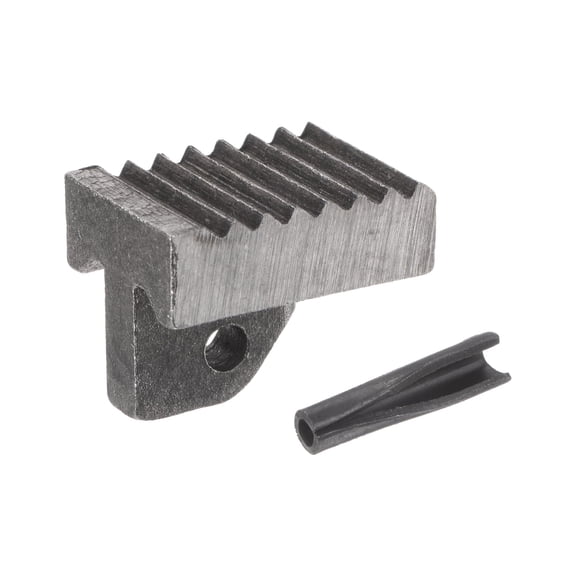 Uxcell Pipe Wrench Heel Jaw with Pin Assembly 10" Wrench Replacement High Carbon Steel