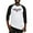 Black/White, variant on CafePress - Retro Eagle And USA Flag Baseball Jersey - Cotton Baseball Jersey, 3/4 Raglan Sleeve Shirt