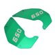 thumbnail image 4 of 2 piezas de placa de panel de marco de cubierta lateral de motocicleta de repuesto para Kawasaki Vulcan S 650 2015‑2021Verde, 4 of 20