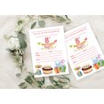 thumbnail image 4 of Darling Souvenir White Birthday Invitation Card Printable Fill or Write In Blank Invites Party Supplies Pack Of 28 5 x 7 Inches, 4 of 5