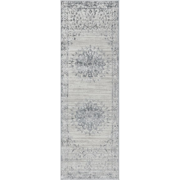 Unique Loom Derbyshire Aberdeen Vintage Area Rug or Runner