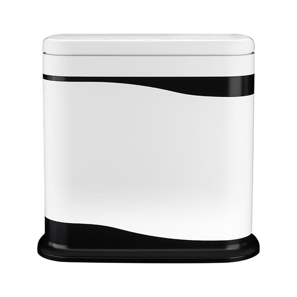 Toystoory Bote de basura nórdico de gran capacidad de 12 l con tapa, hogar creativo, sala de estar, dormitorio, barril de basura, inodoro, cubo de basura Suministros de limpieza para el hogar Toystoory HA018966-00