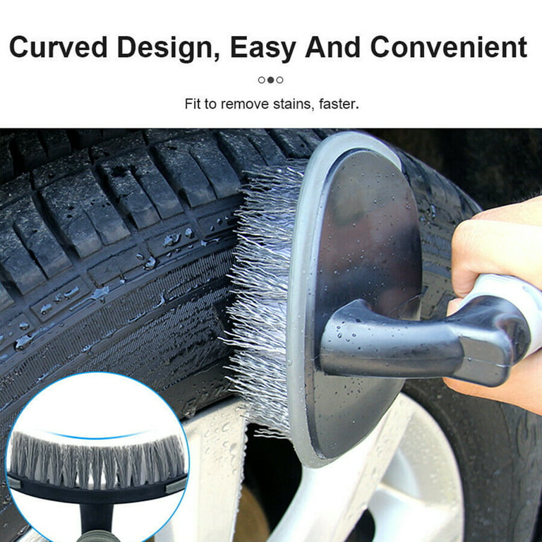 12pcs, Professional Microfiber Car Wash Clean Kit, Wheel And Rim Brush