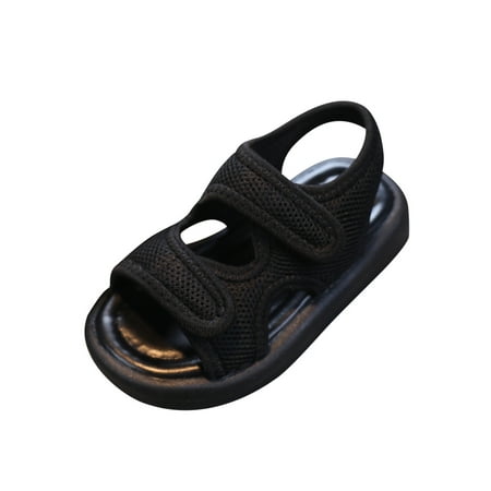 

Mikilon Baby Girls Boys Children s Beach Shoes Soft Sole Toe Crash Sandals Roman Sandals Girls Sandals Little Girls 3 Years on Clearance