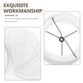 thumbnail image 3 of Tineasur Foldable Paper Lampshade for Floor Lamp in Beige with Warm Light Diffusion, 3 of 8