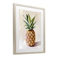 thumbnail image 2 of Stupell Industries Bohemian Pastel Pineapple Tropical Fruit Birch Framed Print Under Glass, 17 x 21, by The Prints Vibe, 2 of 8