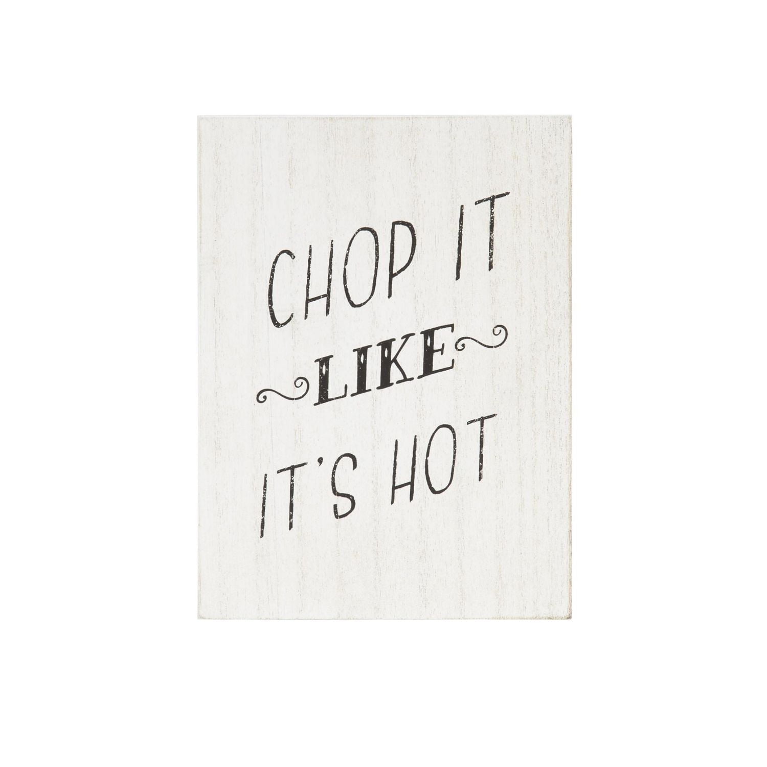 Dessus de boîte artistique "Chop It Like It’s Hot"