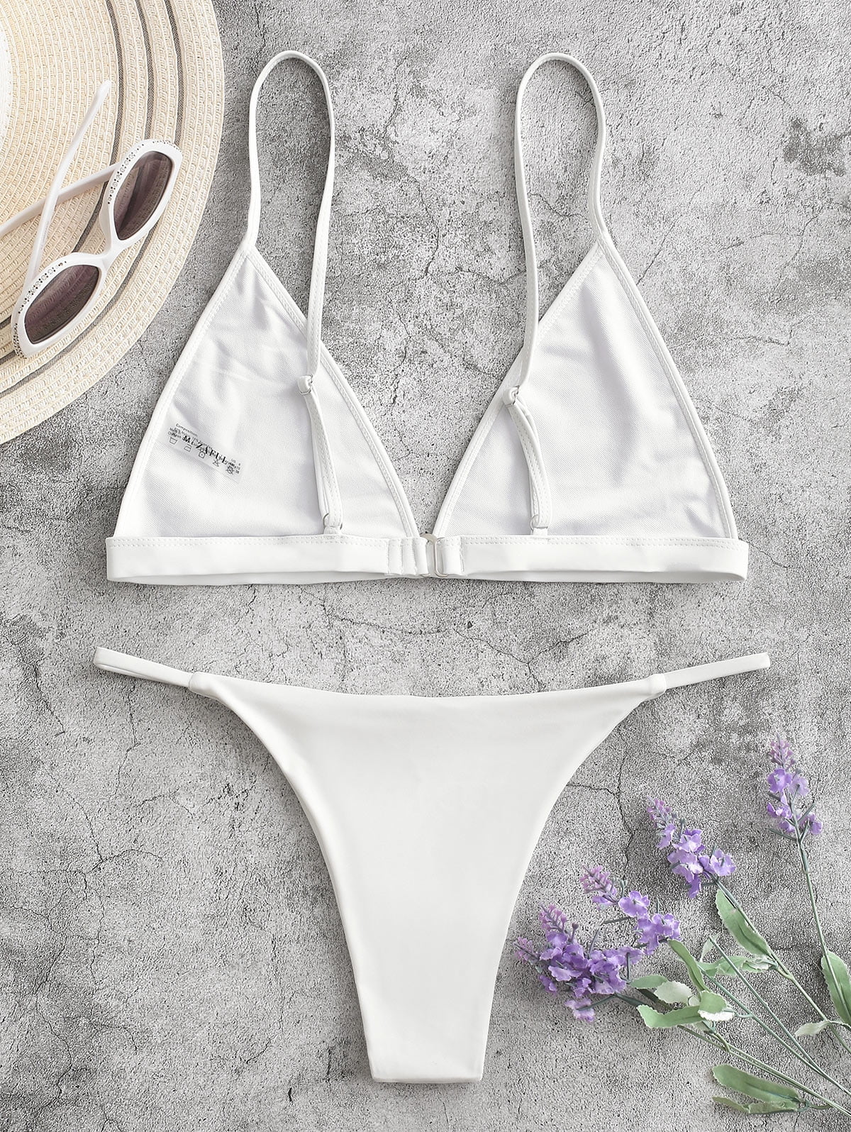 ZAFUL Tankini voor dames, tweedelige set, bikini bovenstuk met shorts