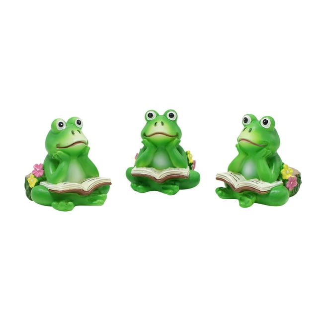 Garden Flower Pot Lifter Stand Set Decorative Outdoor Courtyard Resin Animal Shaped Feet for Containers 3PCS