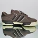 thumbnail image 2 of Ad-id-as Rivalry Low - Men's Size 11.5 - Night Brown/Off White - IF7134, 2 of 6