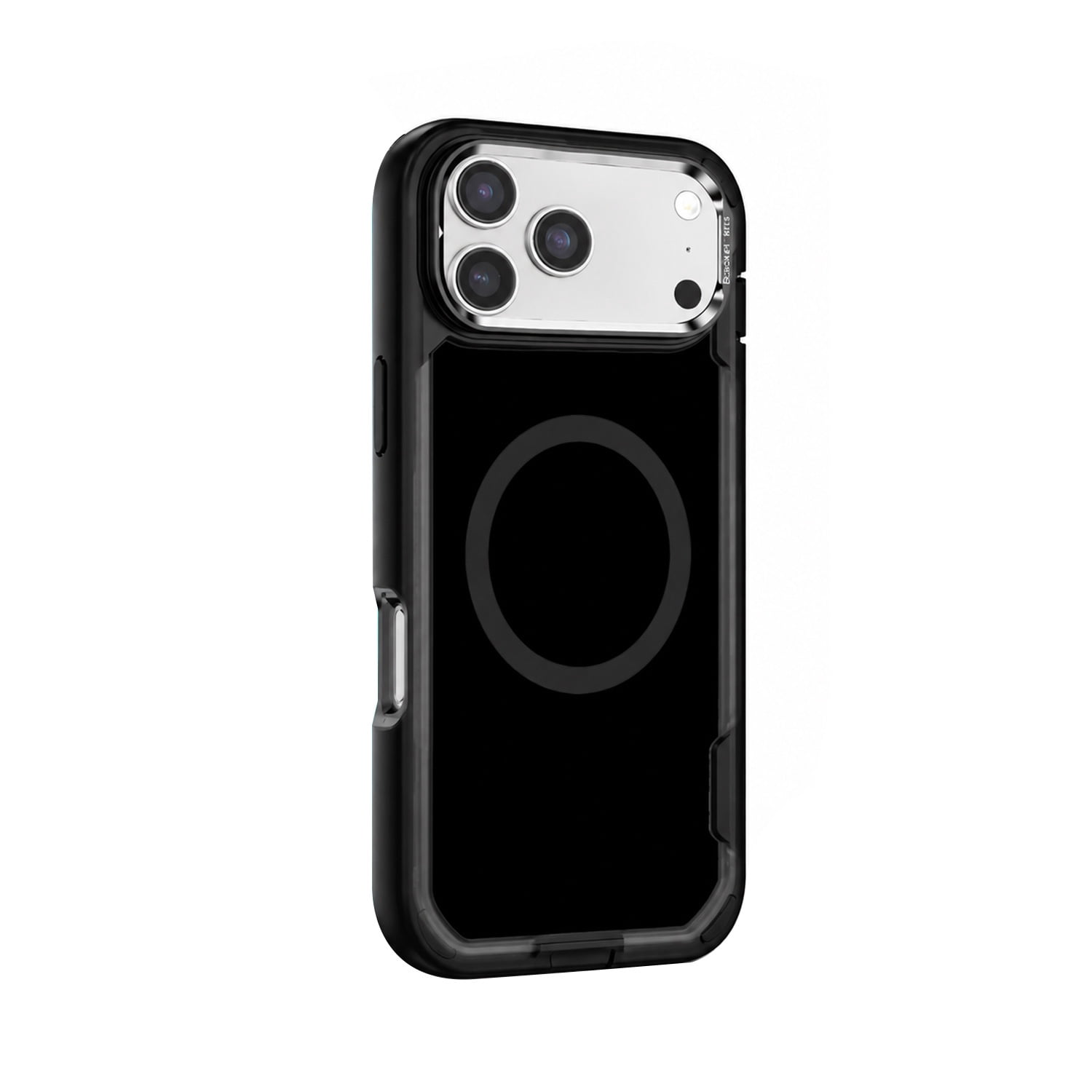 Shockproof Magsafe Case with Camera Stand for iPhone 17 Pro Max - Black
