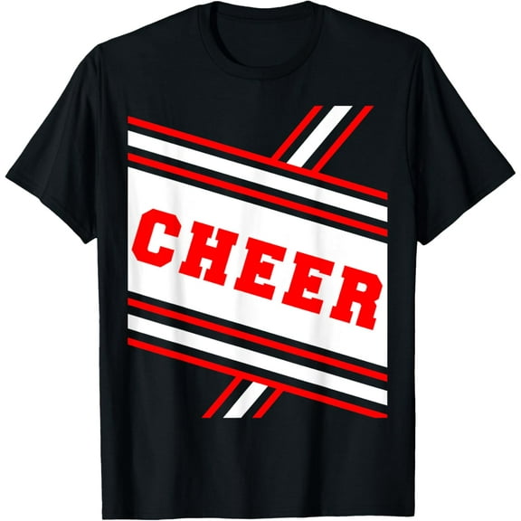 Cheerleader Costume Shirt Halloween Cheer Team T-Shirt