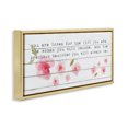 thumbnail image 2 of Stupell Industries Farmhouse Precious Daughter with Pink Flowers Gold Floating Frame Canvas Art, 31 x 14, by Lil' Rue, 2 of 7