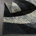 thumbnail image 5 of PowerSellerUSA Catalina Collection Contemporary Modern Abstract Area Rug 8' x 11' in Gray with Multi-Color Olefin Carpet, Soft Durable Fade-Resistant  Floor Rug for Living Room Bedroom, 5 of 6