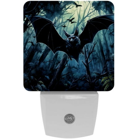

Bats LED Square Night Lights - Compact and Multifunctional Illumination Solution for Any Space!