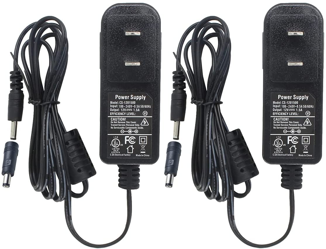 AC to DC 12V 1.5A Power Supply Adapter Heavy-duty UL with 2 Years Warranty 