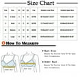 thumbnail image 3 of WCMZJ Women's Twist Front Underwire Supportive Lightly Lined Bra Push Up Padded Full Coverage Smoothing Bras Beige M, 3 of 9