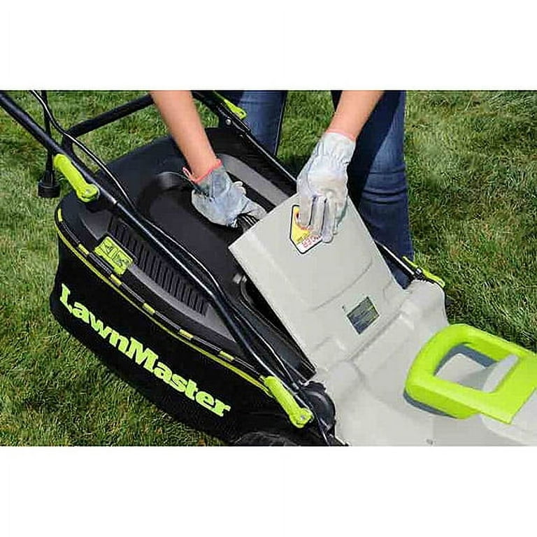 LawnMaster Electric 3-in-1 Lawn Mower 19 Inch