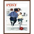 thumbnail image 2 of Art.com Runaway Saturday Evening Post Cover, September 20,1958 Giclee Print by Norman Rockwell, Brown Frame Wall Art, 23" x 29", 2 of 5