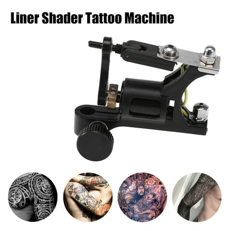 HERCHR Professional Strong Rotary Motor Lightweight Liner Shader Coloring Tattoo Gun Machine, Tattoo Gun, Tattoo