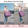 thumbnail image 5 of Cute Cartoon Dachshund Travel Tote Bags for Women Carry On,Large Weekender Bags for Women Travel,Multi Functional Duffle Bag for Work,Shopping,Sports, 5 of 5