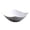 White, variant on White Serving Bowls, Square Plastic Bowls, Snack Salad Dishes Small Party Candy Bar Containers Taco Bar Serving Dishes For Warm And Cold Foods - White