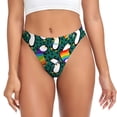 thumbnail image 1 of Fotbe Lgbt Penguin Tanga Sin Costuras para Mujer con Estampado – Panties Invisibles, Transpirables y Cómodos para Uso Diario-Medium, 1 of 6