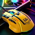 thumbnail image 4 of Hmhnsya G6 Wired RGB Ergonomic Gaming Mouse, 12 Programmable Buttons, 4 of 8