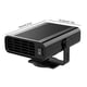 thumbnail image 4 of Ventilador calefactor eléctrico para coche de 12/24V, ventilador calefactor giratorio 360, calentador antivaho combinado para coche, 4 of 8