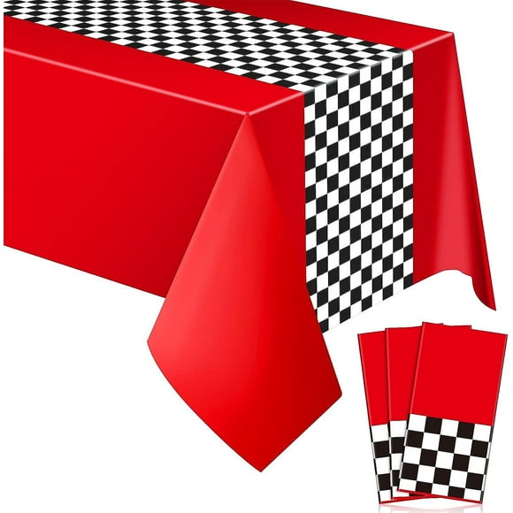 Car Birthday Party Supplies Racing Party Decorations Road Tablecloth Racetrack Tablecloth Racetrack Table Runner Tablecovers For Kids Car Theme Birthd