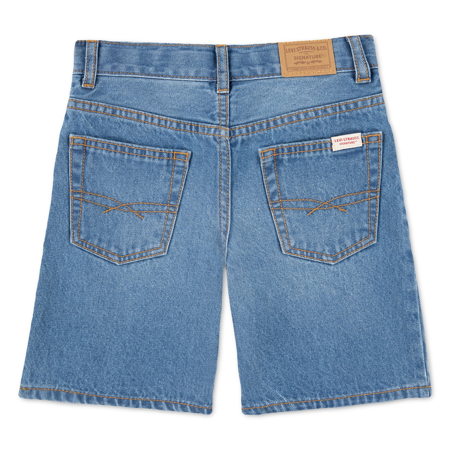 Levi Strauss Signature Boys Loose Fit Denim Shorts, Sizes 4-18