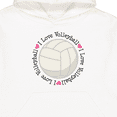thumbnail image 3 of Inktastic Volleyball Gifts for Girls Youth Hoodie Sweatshirt, 3 of 4