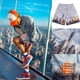 thumbnail image 2 of Pantalones cortos de ejercicio para hombre y mujer, shorts masculinos de estilo clásico informal, ideal para el verano, 2024pink blue JB 163, 2 of 2