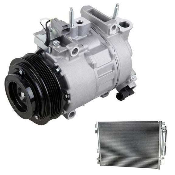 For Dodge Charger 2019 2020 AC Compressor w/ A/C Condenser & Drier - BuyAutoParts
