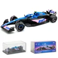 thumbnail image 1 of Bburago 1:43 BWT Alpine 2023 A523 F1 Formula Car Die Cast Vehicles Collectible Model Racing Toys Acrylic Box, 1 of 5
